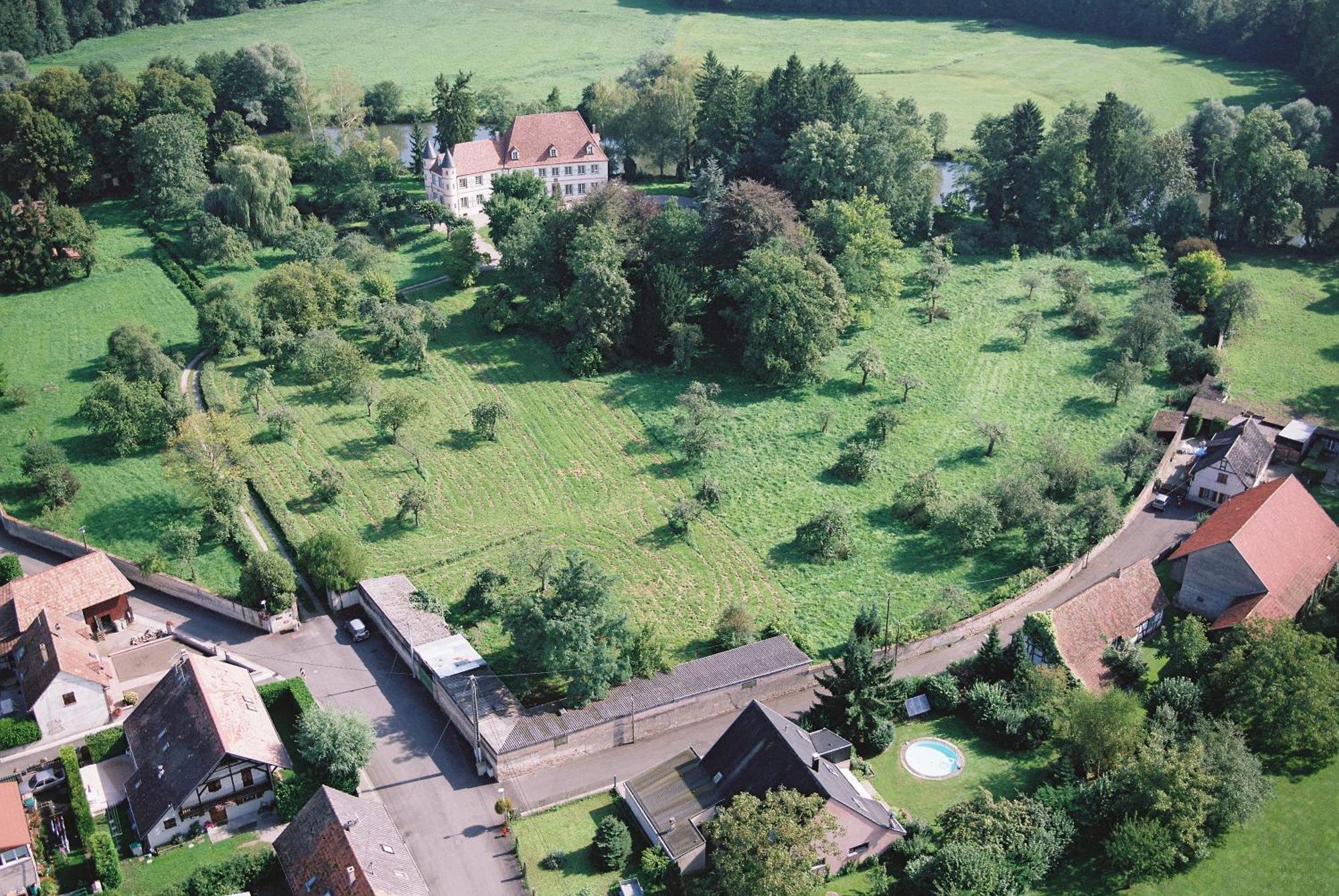 Château De Werde Matzenheim Buitenkant foto