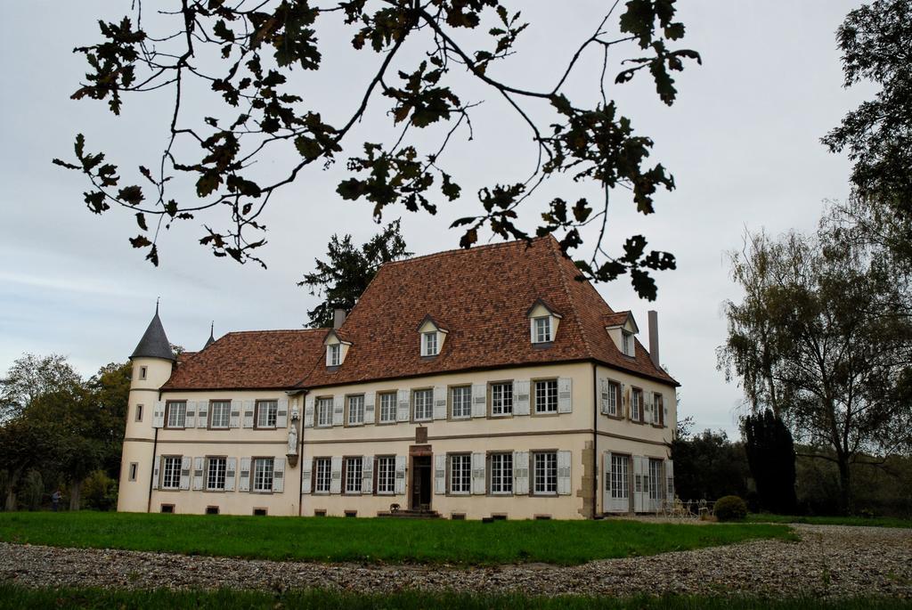 Château De Werde Matzenheim Buitenkant foto